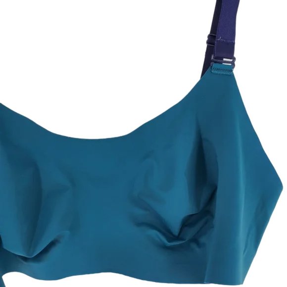 knix Evolution Bra Reversible Convertible Wireless Blue 38C 38D 40C - Picture 10 of 14